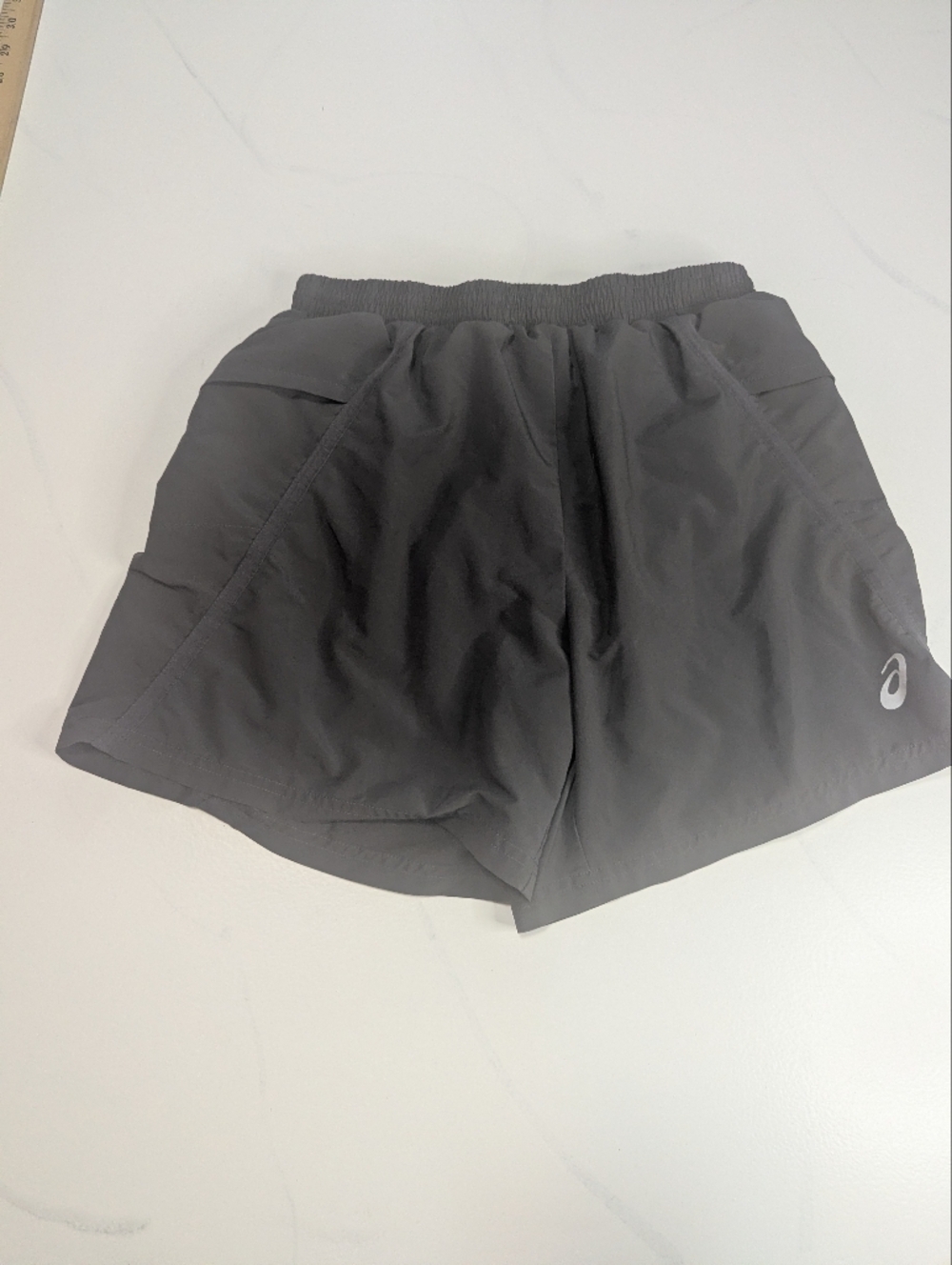 Asics Black Athletic Running Shorts